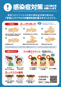 咳エチケットポスター